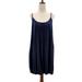 Anthropologie Dresses | Anthropologie Maeve Navy Blue Sleeveless Balloon Dress Womens Xs | Color: Blue | Size: Xs