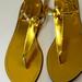 J. Crew Shoes | J. Crew Gold Sandals Size Size 8 Genuine Leather | Color: Gold | Size: 8