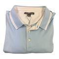 Michael Kors Shirts | Mens Short Sleeve Michael Kors Polo Shirt Size Xxl | Color: Blue | Size: Xxl