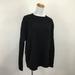 Athleta Sweaters | Athleta Relaxed Fit Black Wool & Cashmere Ribbed Knit Dolman Sleeve Sweater | Color: Black | Size: Xs