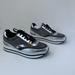 Michael Kors Shoes | Michael Kors Mariah Trainer 43f2mrfsas Sneaker Shoes Women 9m Silver Black S0501 | Color: Black/White | Size: 9