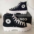 Converse Shoes | Converse Chuck Taylor All Star Lugged Women's High Top Shoe Size:10.5 | Color: Black/White | Size: 10.5
