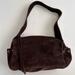 American Eagle Outfitters Bags | American Eagle Brown Suede Hobo Shoulder Bag Zipper Closure | Color: Brown | Size: Os