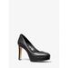 Michael Kors Shoes | Michael Michael Kors Chantal Leather Platform Pump 7 Black New | Color: Black | Size: 7