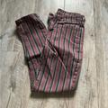 American Eagle Outfitters Jeans | American Eagle Striped Pants | Color: Red | Size: 2