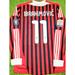 Nike Shirts | Ibrahimovic Ac Milan 2011 2012 Home Soccer Long Sleeve Jersey Shirt M | Color: Red | Size: M