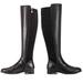 Nine West Shoes | Nine West Womens Levi Riding Boots Black Leather Knee High 9.5m | Color: Black | Size: 9.5