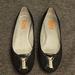 Michael Kors Shoes | Michael Kors All Leather Zipper Flats | Color: Black/Silver | Size: 8