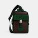 Coach Bags | Nwt Coach Outlet Track Pack In Colorblock Signature Canvas | Color: Black/Green | Size: Os