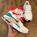 Nike Shoes | Nike Air Max Multicolored Athletic Training Shoes Sneakers Women’s 8.5 New | Color: Cream/Green | Size: 8.5