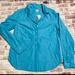 J. Crew Tops | Nwt J.Crew 1/2 Button Down Shirt - M Price Is Firm | Color: Blue | Size: M