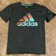 Adidas Shirts & Tops | Adidas Boys Youth Silky Athletic Tshirt | Color: Gray/Orange | Size: 10b