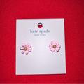 Kate Spade Jewelry | Kate Spade New York Into The Bloom Studs Earrings Pink. Nwt | Color: Gold/Pink | Size: Os