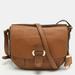 Michael Kors Bags | Michael Michael Kors Brown Leather Flap Crossbody Bag | Color: Brown | Size: Os
