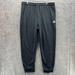 Adidas Pants | Adidas Jogger Men Extra Large Adult Black Pants Fleece Drawstring Sweatpants Xl | Color: Black | Size: Xl