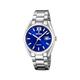 Festina Men's Watch F20683/4 Classic Steel Case 316L Silver Stainless Steel Strap 316L Silver, blue, Bracelet