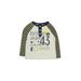 Boys Rock Long Sleeve T-Shirt: Gray Color Block Tops - Size 18 Month