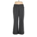 Lane Bryant Dress Pants - High Rise: Gray Bottoms - Women's Size 16 Petite