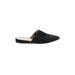 Madewell Mule/Clog: Black Solid Shoes - Women's Size 8 - Almond Toe