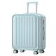 Suitcase Fashionable Multifunctional Password Travel Suitcase Trolley Suitcase Student Universal Wheel Suitcase Suitcases (Color : White, Size : A)