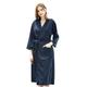 YMWANJUN Women's Nightwear Bathrobe Spring Summer Women's Bathrobe Pajamas Sauna Robe Dressing Gown Lounge Coat-deep Blue-xl