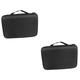 Veemoon 2pcs Sports Camera Accessories Storage Bag 8 Max Case Bag Sports Camera Accessory Waterproof Camera Bag Travel Camera Bag Suitcases Organizer Bags 8 Black Accessories Zipper Wade