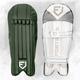 FORTRESS Original Pro Wicket Keeper Pads | Premium Cricket Gear for All Ages (Green, Junior)