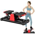 Stepper for Fitness Exercise, with Resistance Bands and LCD Monitor, Home Stair Stepping Fitness Room, Sport Mode Climbing Aerobic Stepping Efficency