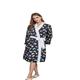 YMWANJUN Women's Nightwear Nightgown Women's Nightgown Long Sleeve Nightgown Bathrobe Home Clothes Dressing Gown Lounge Coat-a 12-m