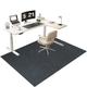 Carpet Protector Chair Mat, Gaming Chair Mat for Hard Floor, Wear-resistant Floor Protector for Carpets and Hard Floor Surfaces, Multi-Purpose Large Desk Chair Mat, Chair Rolling Mat 100 x 120 cm