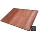 ANSNOW Drum Carpet Non-Slip Soundproof Drum Blanket for Drums & Percussion Electronic Drums Bass Drum Snare Drums Racks Guitars Drum Kit Musical Instruments Mat/Red Brown/120 * 80 cm