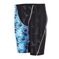 Large Size Swimming Shorts Swimming Pants Plus Size Swimming Trunks Men'S Plus Size Fat Man High Waist Leg-Length Swimming Trunks Fat Man Covering The Belly Exercise Extra Large Middle-Aged And Elderl