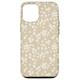 Hülle für iPhone 14 Pro Ditsy Floral Phone Case Weiß Beige Floral Case