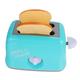 Abaodam 2 Sets Toaster Toy Puzzle Toy Educational Toys Kids Early Learning Toaster Education Toys Kitchen Toy Toaster Mini Kitchen Toy Mini Food Electric Home Appliances Child Plastic