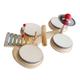 HEMOTON 1 Set Set Children's Drum Kit Baby Gifts Baby Toy Musical Instrument Toy Percussion Musical Instruments Drum Kit Playset Fun Musical Toys Toddler Multifunction Wood Toy Set