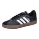 adidas Men's VL Court Sneakers, Core Black Cloud White Gum, 12 UK