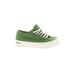 Seavees Sneakers: Green Color Block Shoes - Women's Size 8 - Round Toe