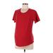 Liz Lange Maternity for Nike Active T-Shirt: Red Activewear - Women's Size Medium Maternity