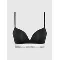 Push-up-BH CALVIN KLEIN UNDERWEAR "PLUNGE PUSH UP" Gr. 80, Cup C, schwarz (black) Damen BHs ohne Bügel