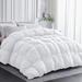 Queen Size Soft Warm Duvet Comforter Set White