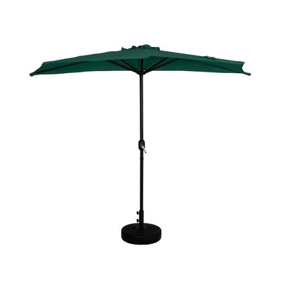Soomer 9-Ft Half Umbrella with Fillable Black Base