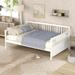 78.3" Multifunction Classic And Vintage Looking Wood Daybed Full Size Daybed