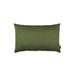 Set of Two 12" X 20" Fern Green Polyester Zippered Pillow Cover