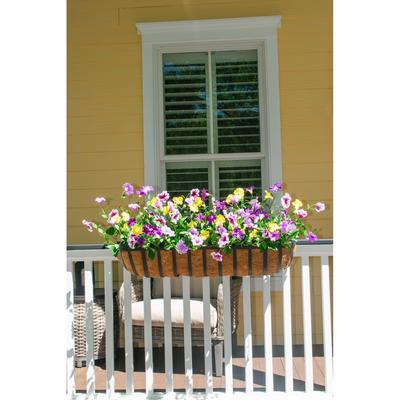 Faux Floral Window Box Filler