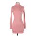 Urban Outfitters Casual Dress - Sweater Dress: Pink Dresses - Women's Size Small