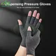1 paio di guanti a compressione guanti per l'artrite in rame per le mani guanti per terapia