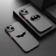 Coque de téléphone avec logo Super Batman coque transparente iPhone 11 15 Pro Max 7 8 Plus 11 Pro