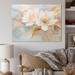 Design Art Minimalist Rhododendron Petal Poetry II Metal | 16 H x 32 W x 1 D in | Wayfair PT119313-32-16