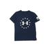 Under Armour Active T-Shirt: Blue Sporting & Activewear - Kids Boy's Size Large