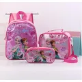 Disney Frozen Kids School bag Elsa Princess zaino Spider-Man 3 pz/set scuola materna Cartoon Bag